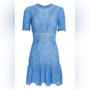SAYLOR Darian Lace Mini Dress
